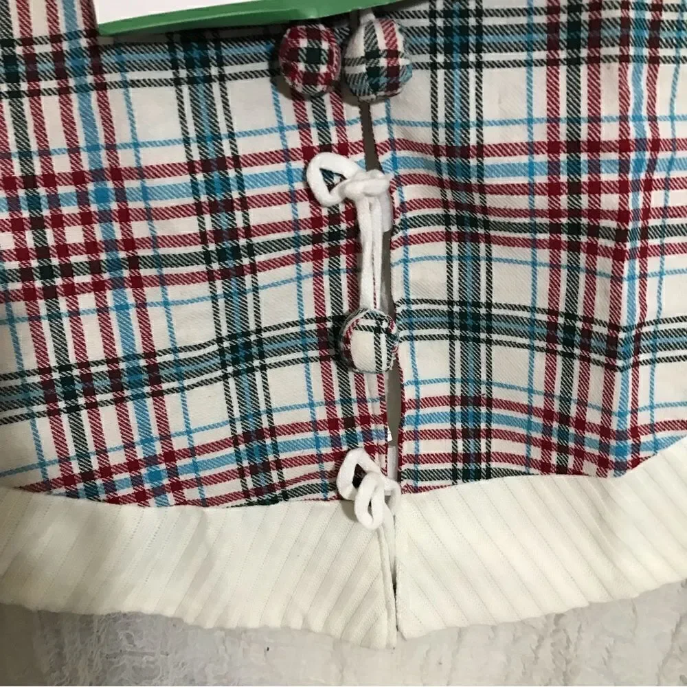 Place & Time by Joann Plaid Christmas Tree Skirt